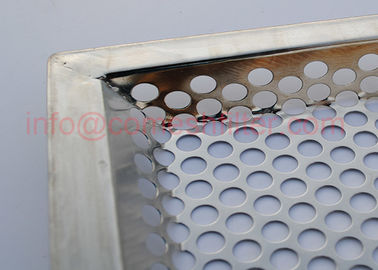 Maschendraht-Behälter-Ofen-Backform-Behälter-perforierte große Größe des Zoll-18x26