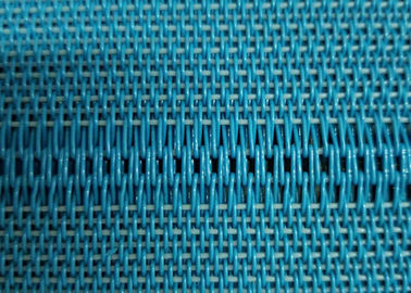 Blau-gewundener Polyester-Trockner-Schirm-Maschen-Gurt gesponnener Presse-Filter-Maschen-Gurt