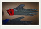 Xs-Größen-Edelstahl-Schutzhandschuhe-Quadrat-Kettenrüstung geschnitten - beständig